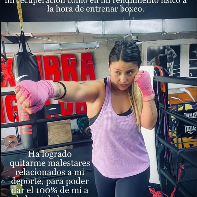 Testimonio de Ma. José Carrillo, 30 — recuperación deportiva en boxeo