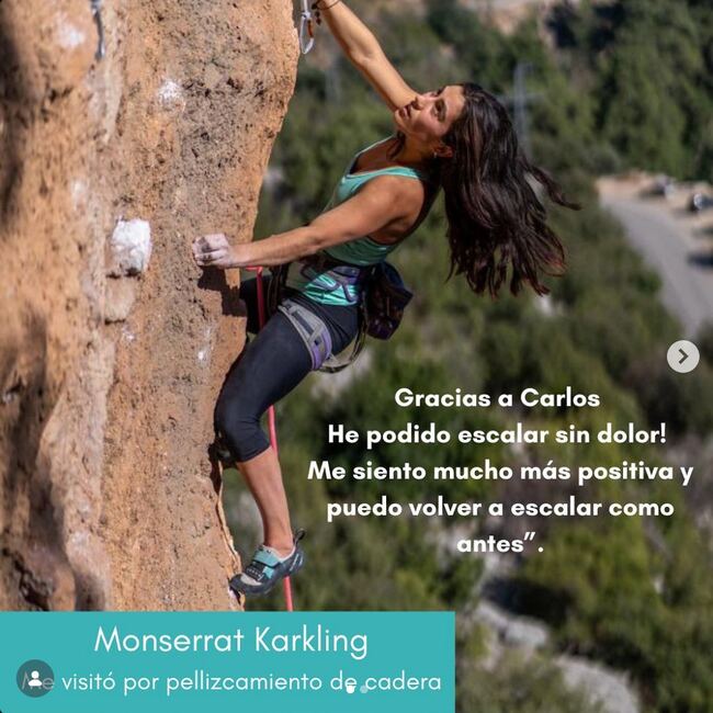 Testimonio de Monserrat Karkling — pellizcamiento de cadera
